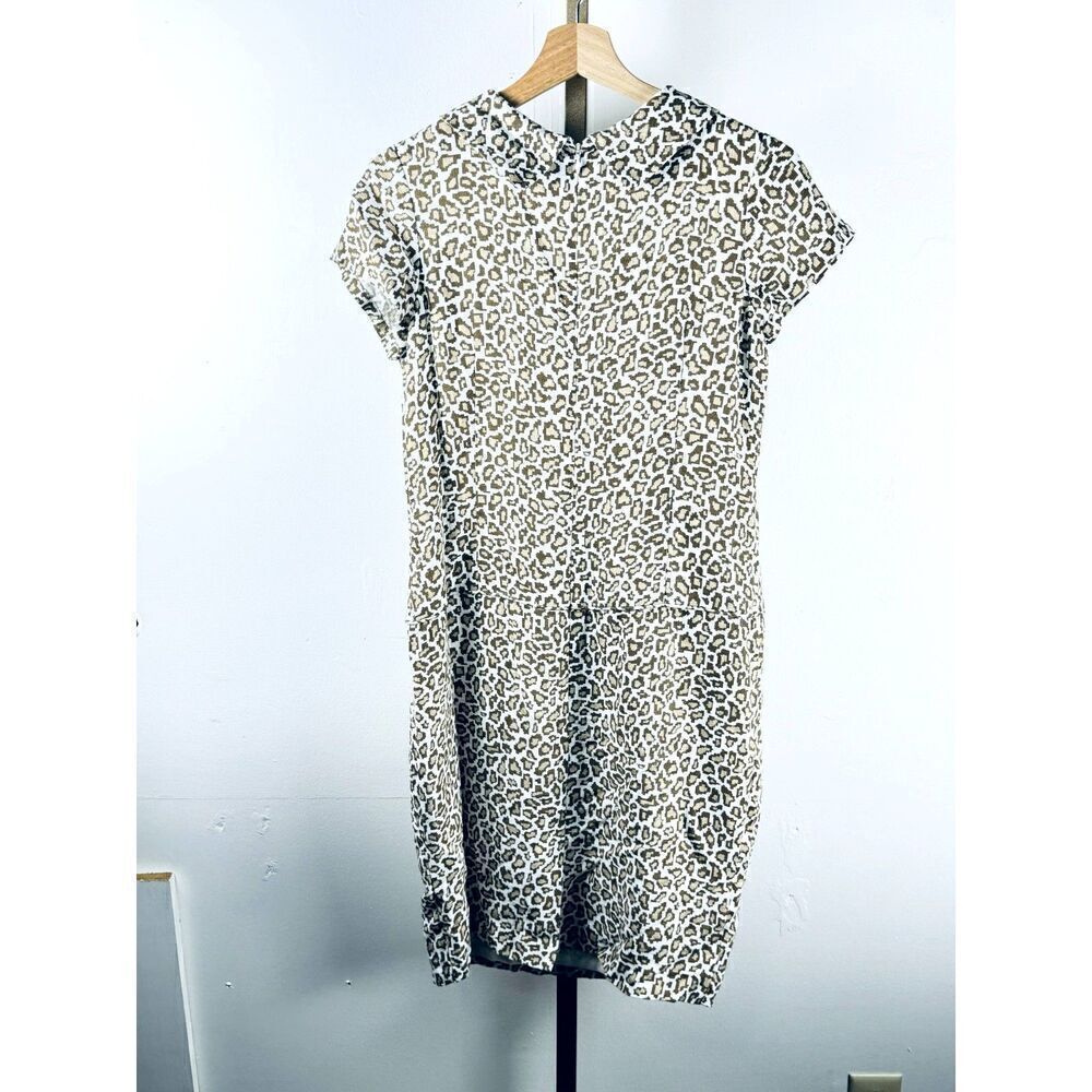 Gorgeous Classic Pendleton Funnel Collar Dress Animal Print w/ POCKETS EUC 4